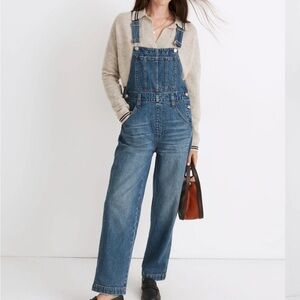 Madewell Classic Blue Denim Overalls